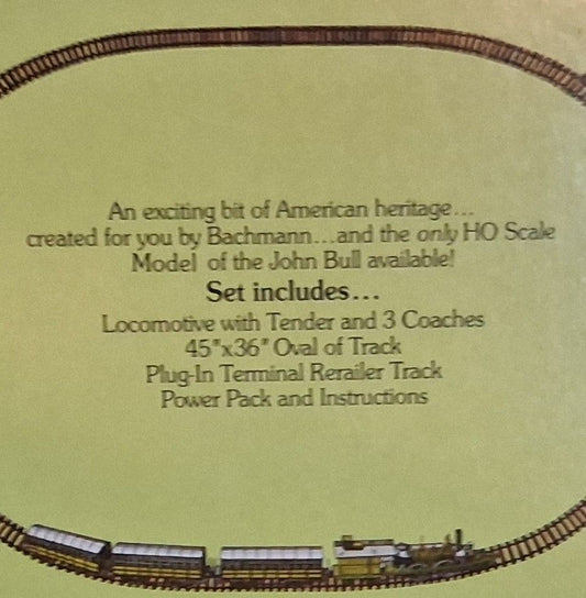 Yellow Jack Bull Train set, medium