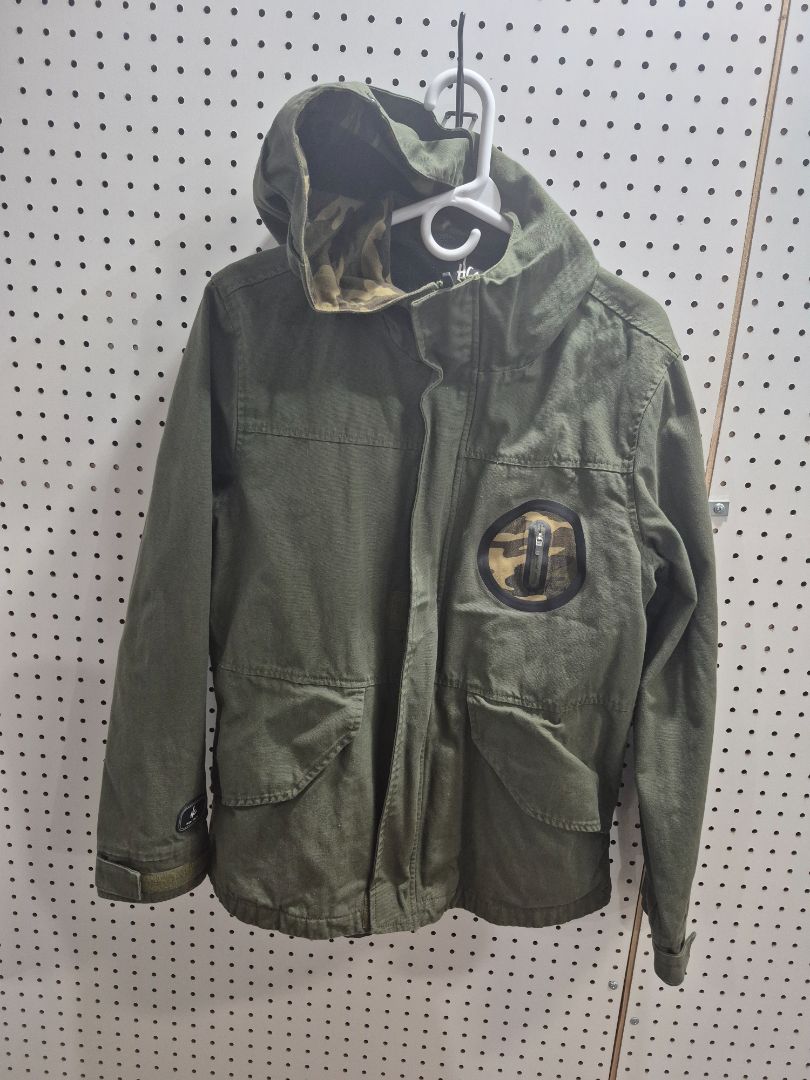 Army Green w/Camo HC Hipczech coat, M