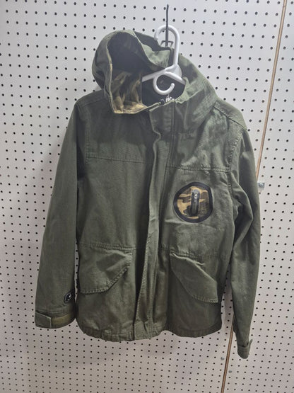 Army Green w/Camo HC Hipczech coat, M