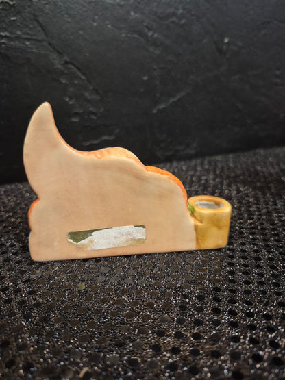 Russ Cornucopia Taper Candle Holder, 4" × 3"