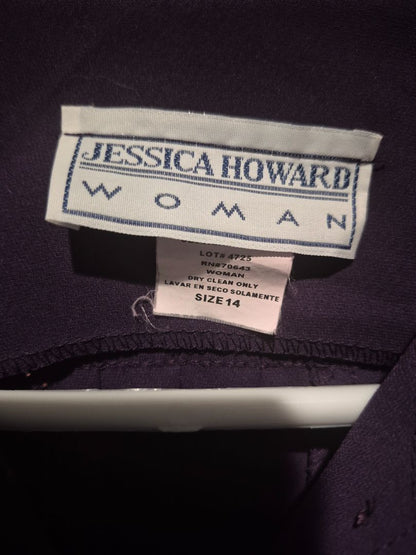 Purple Jessica Howard Woman Blazer, 14