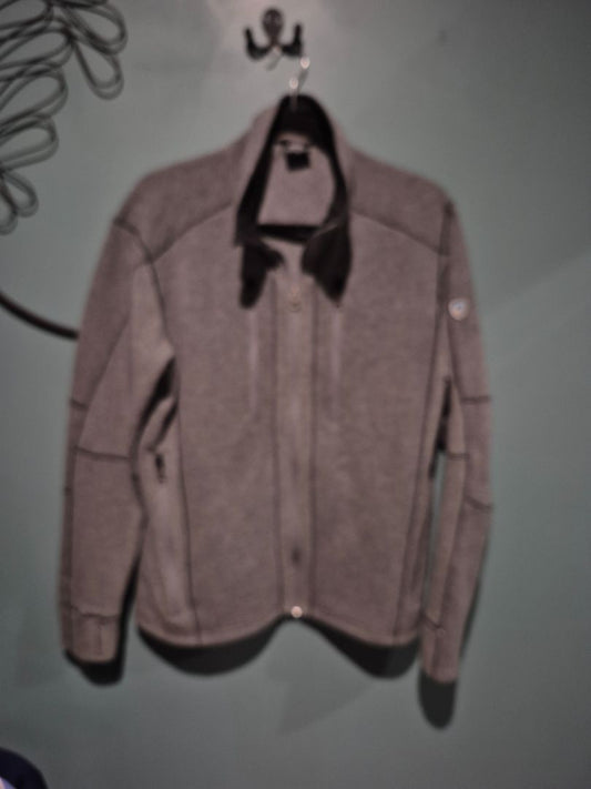 Gray Kuhl Made In The Mountains Fleece Full Zip Jacket, M
