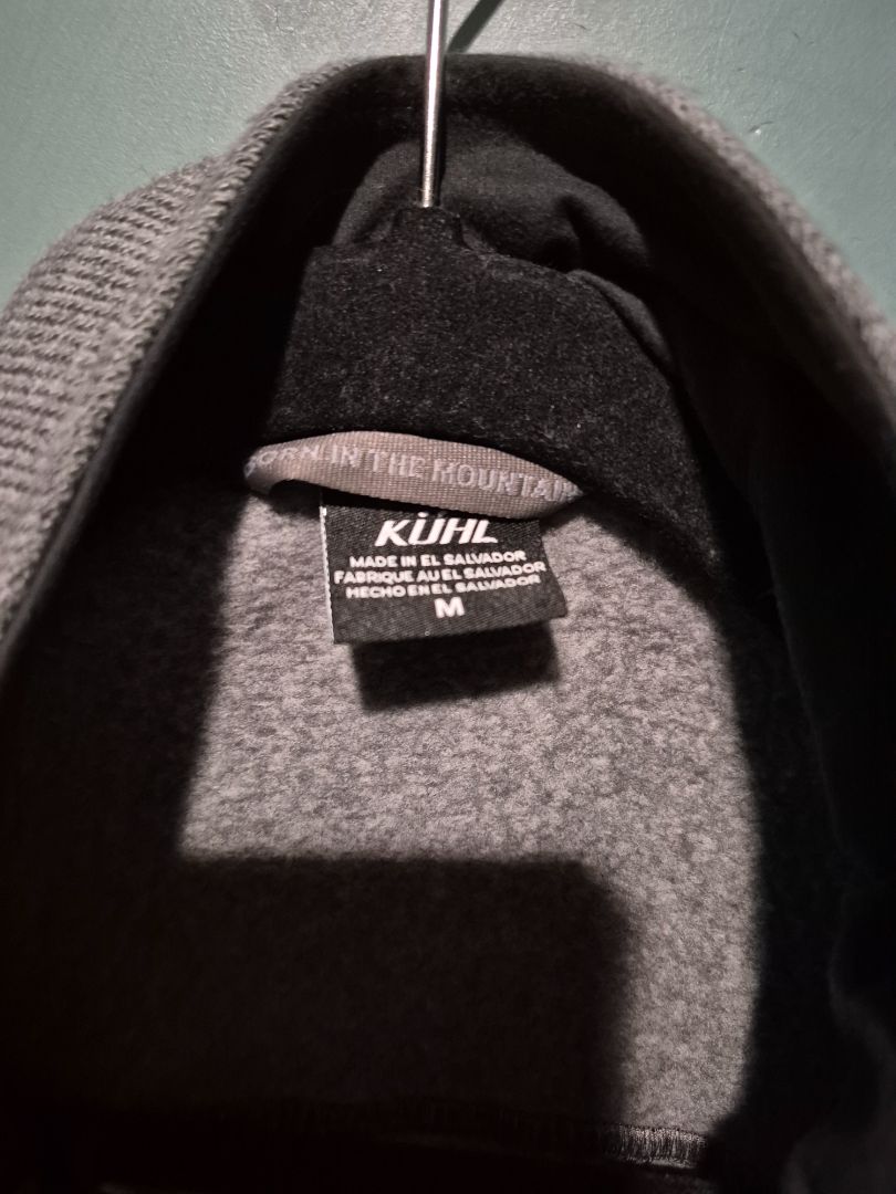 Gray Kuhl Made In The Mountains Fleece Full Zip Jacket, M