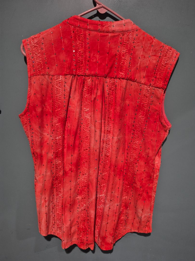 Coral New Direction Blouse, L