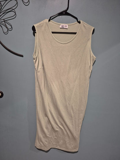 Green Lady Lori By Am Casuals Dress W/ Cardigan