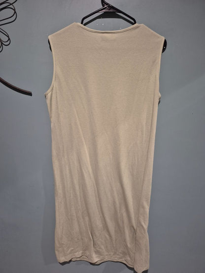 Green Lady Lori By Am Casuals Dress W/ Cardigan