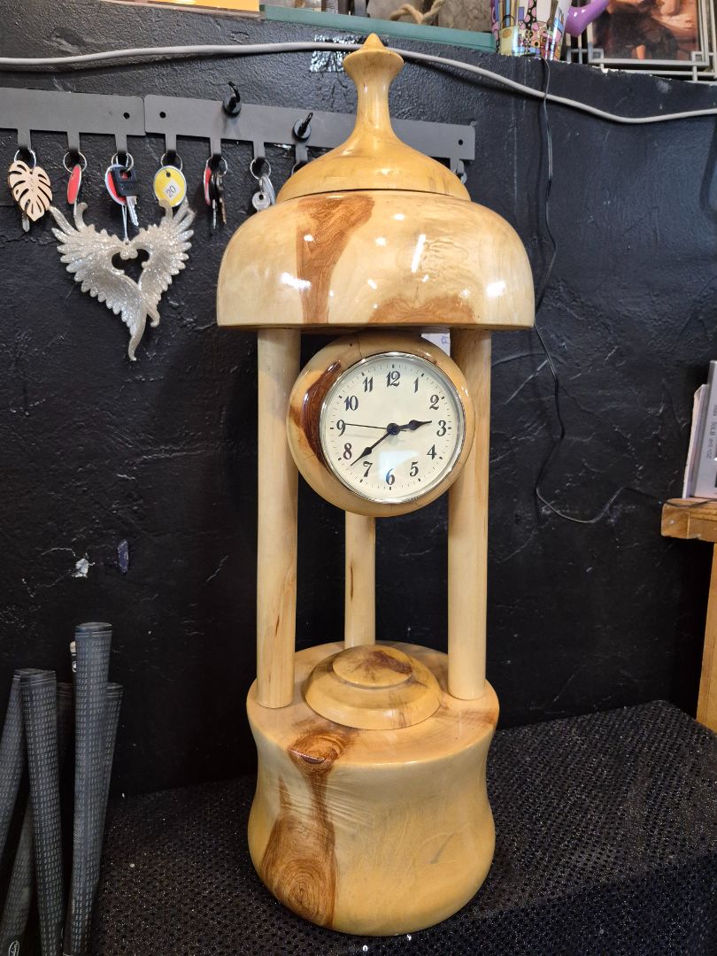 Wooden Bandstand Clock