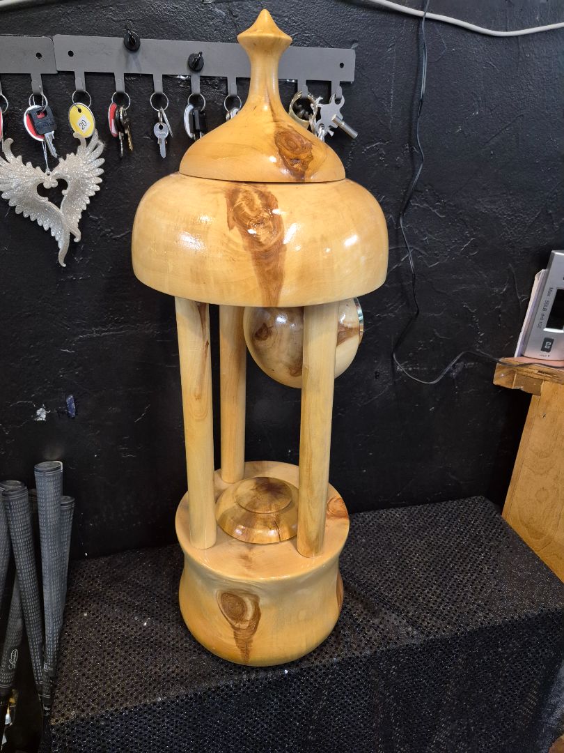 Wooden Bandstand Clock