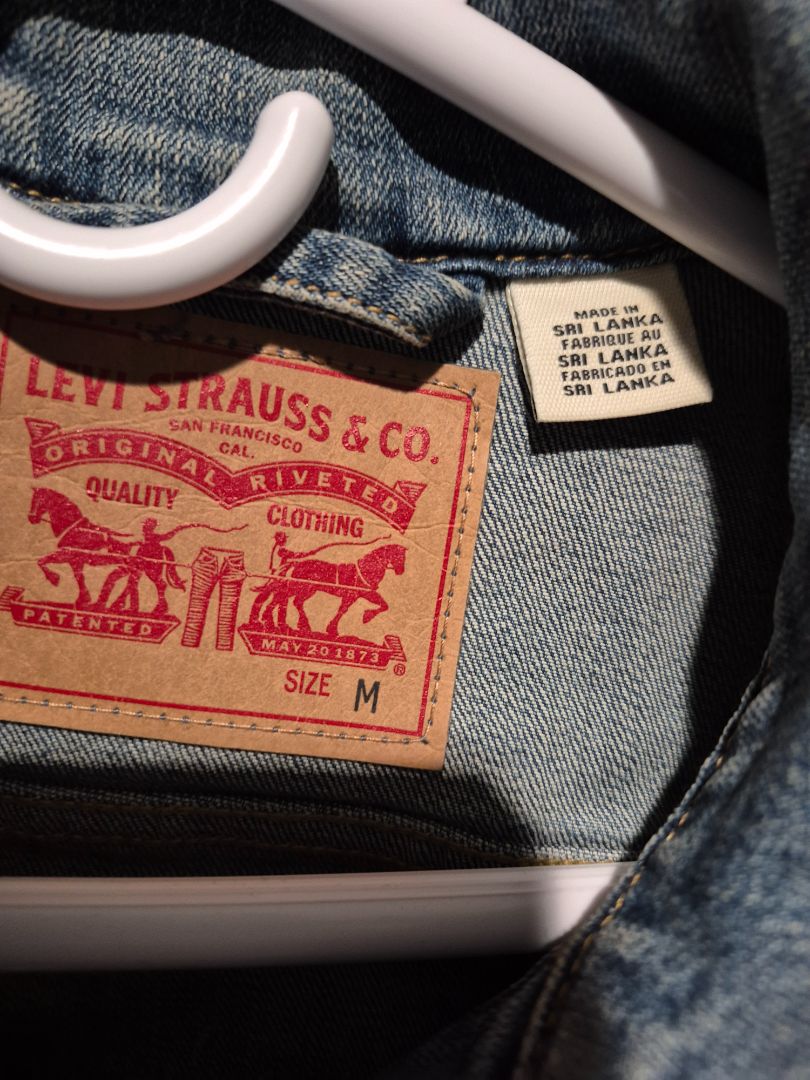 Blue Levi Strauss Denim Jacket, M