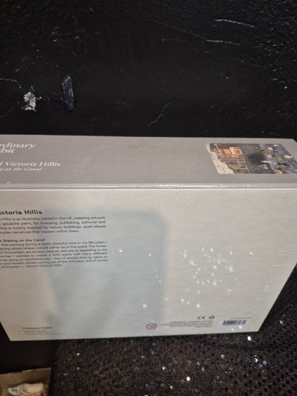 Ordinary Habit Ice Skating on the Canal Jigsaw Puzzle, 1000 pcs 19" × 26.75"