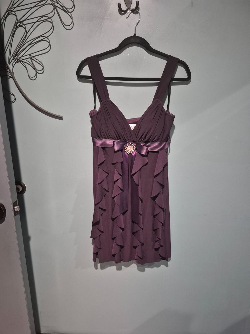 Plum Betsy & Adam Cocktail Mini Dress, 10P