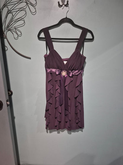 Plum Betsy & Adam Cocktail Mini Dress, 10P