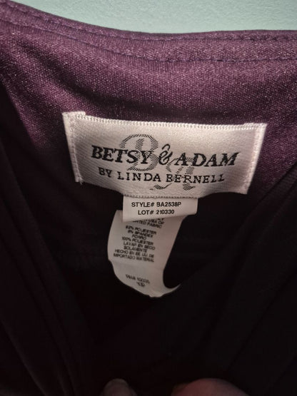Plum Betsy & Adam Cocktail Mini Dress, 10P