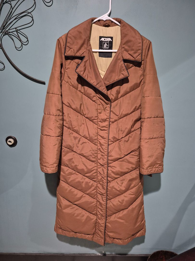Brown Altra Down Puffer Jacket