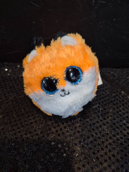 Orange & White  Fox Plushie Amazing Squishee!