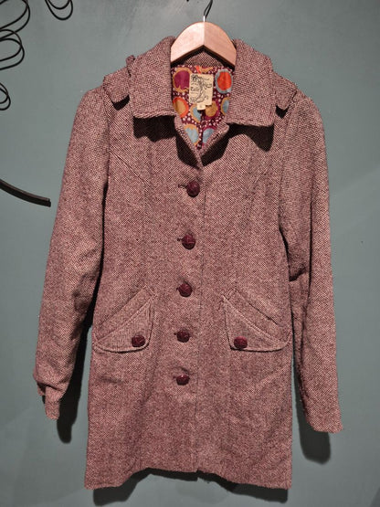 Tulle Wool-blend tweed Jacket, S