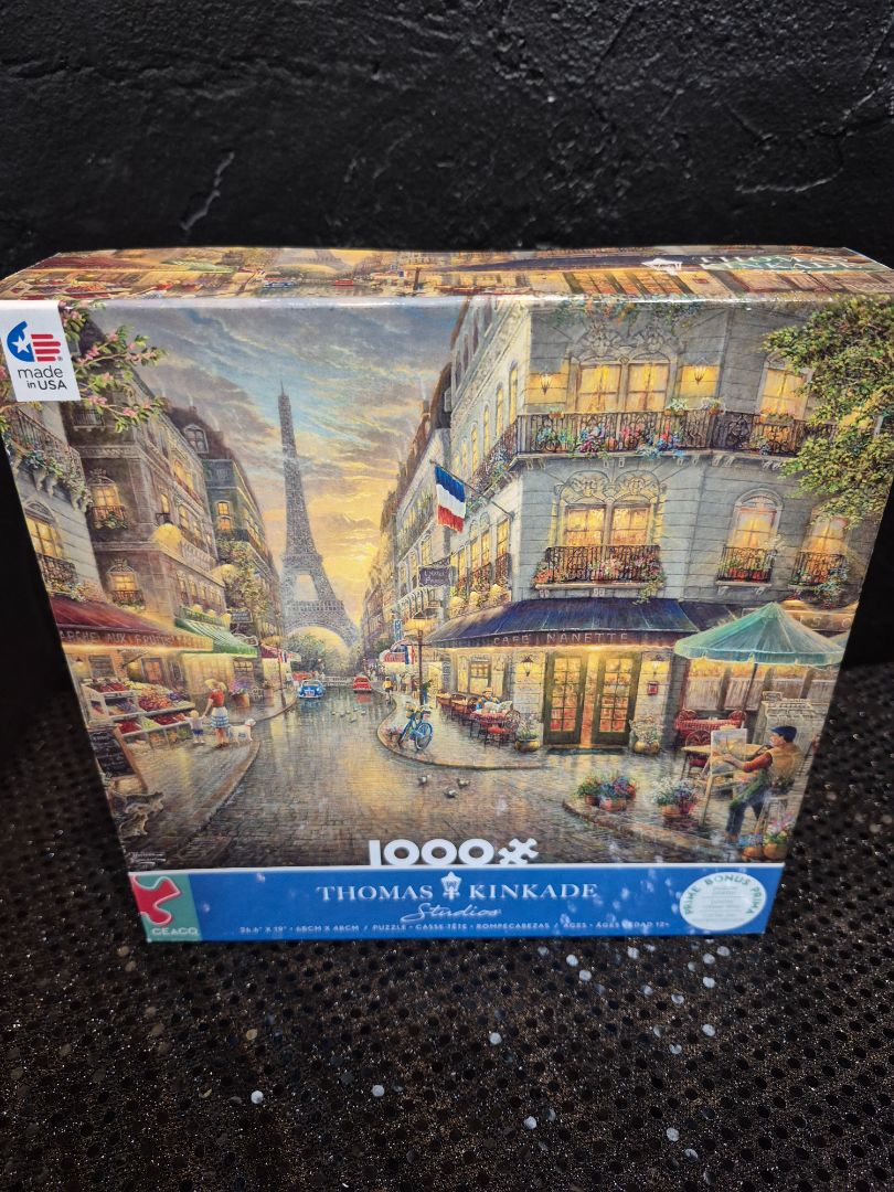 Thomas Kinkade Jigsaw Puzzle, 1000 Pcs., 26.6" × 19"