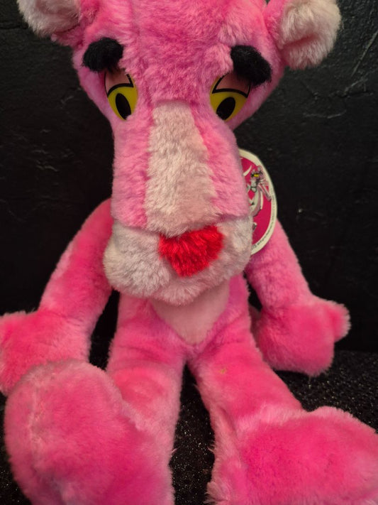 Pink 1980 United Artists The Pink Panther Stuffed Animal, 27"