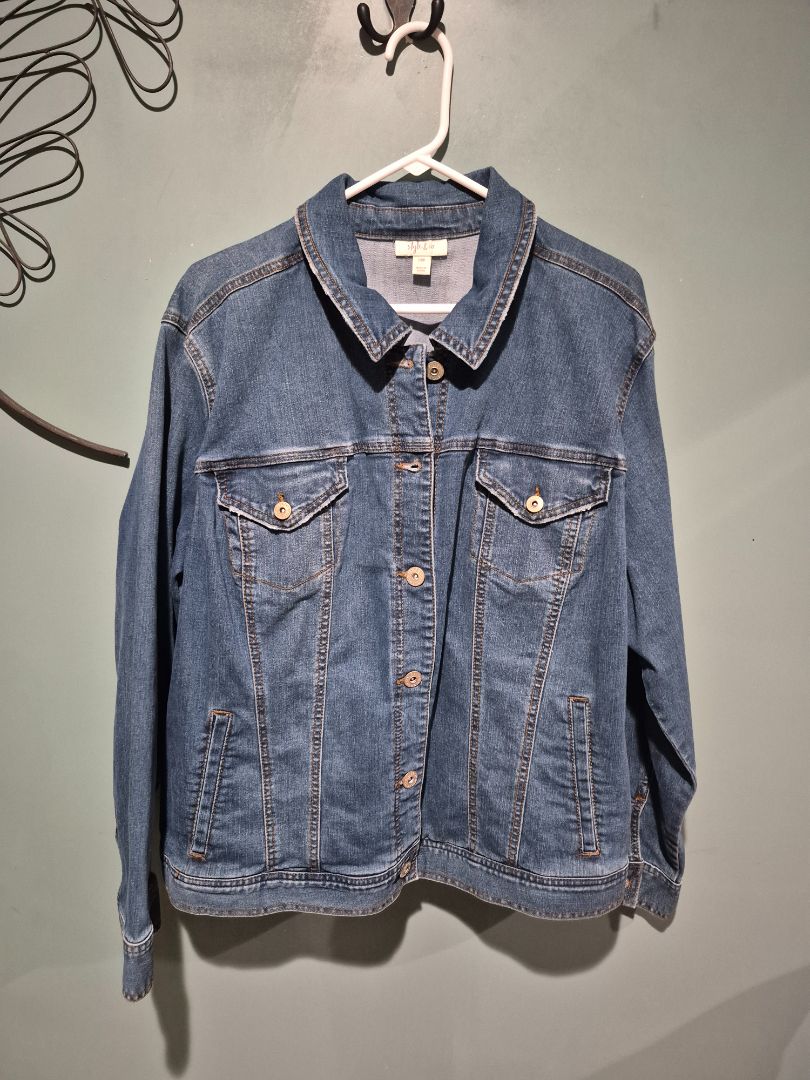 Style & Co Jean Jacket size 24W