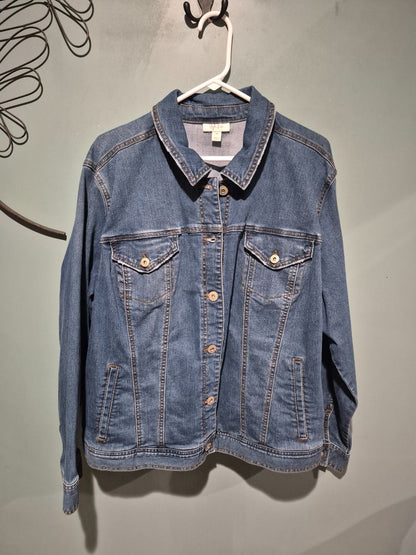 Style & Co Jean Jacket size 24W