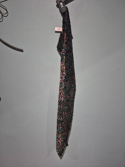 Black, Green, Gold Elaine Gold Head Wrap