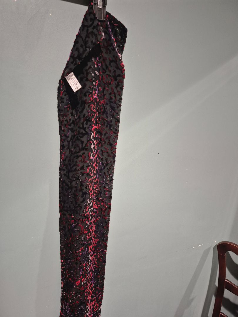 Black, Red, Purple Elaine Gold Head Wrap