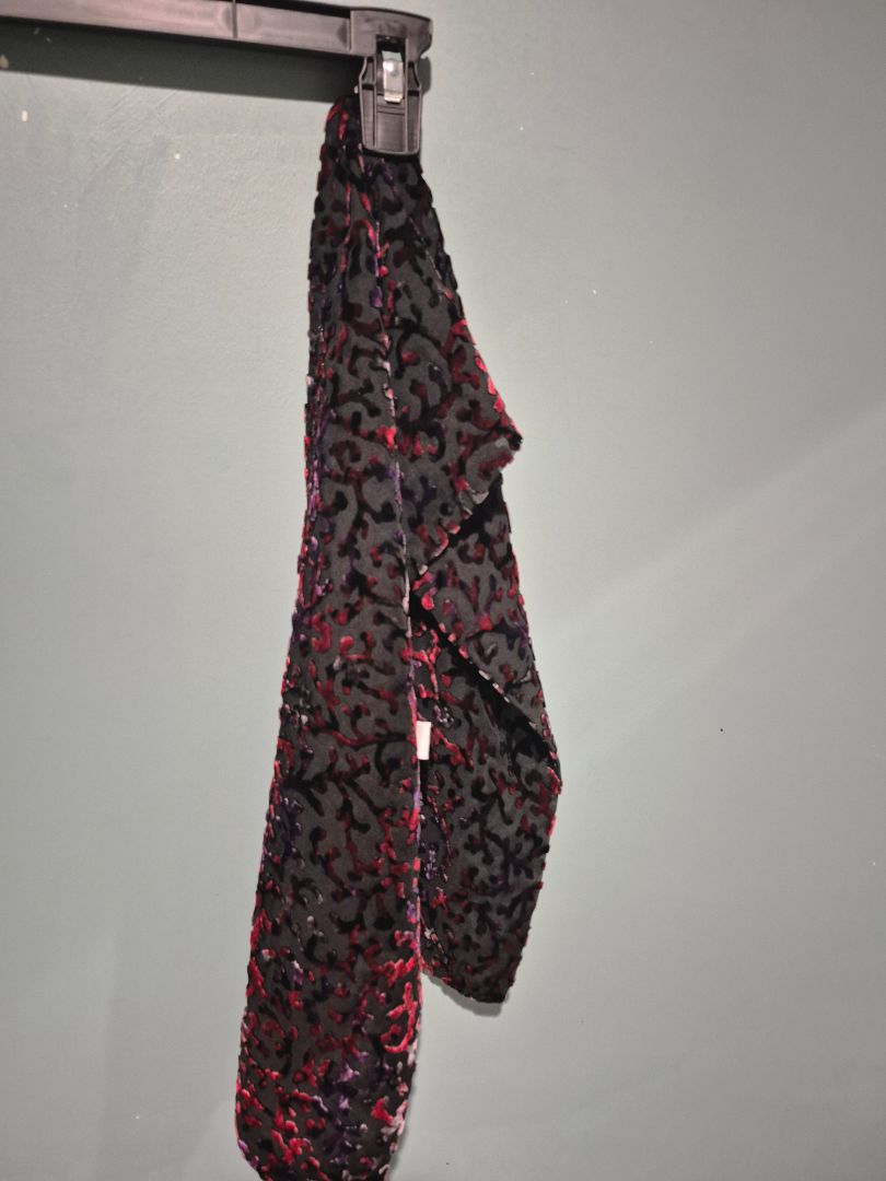 Black, Red, Purple Elaine Gold Head Wrap