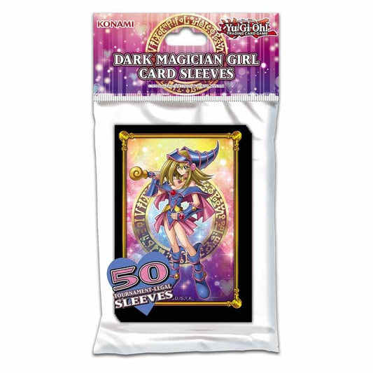 Konami YGO - Dark Magician Girl Card Sleeves (50-pack), 3 x 2 x 1