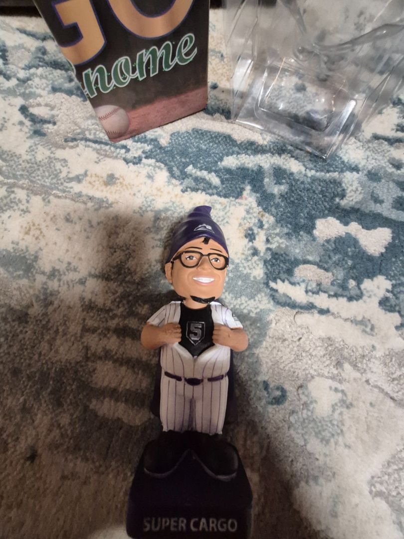 Colorado Rockies Carlos Gonzalez Bobble Head Figure