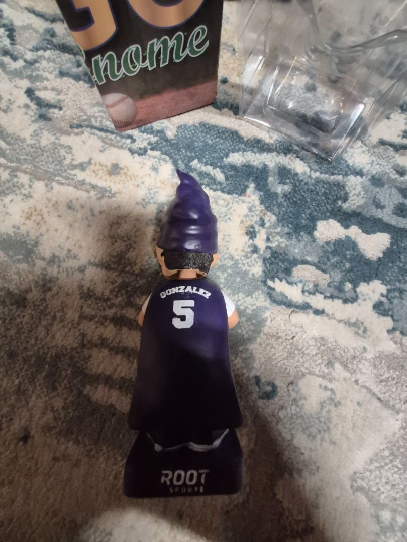 Colorado Rockies Carlos Gonzalez Bobble Head Figure