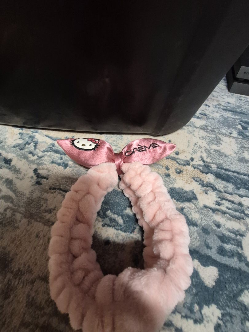 Pink Hello Kitty Spa Headband