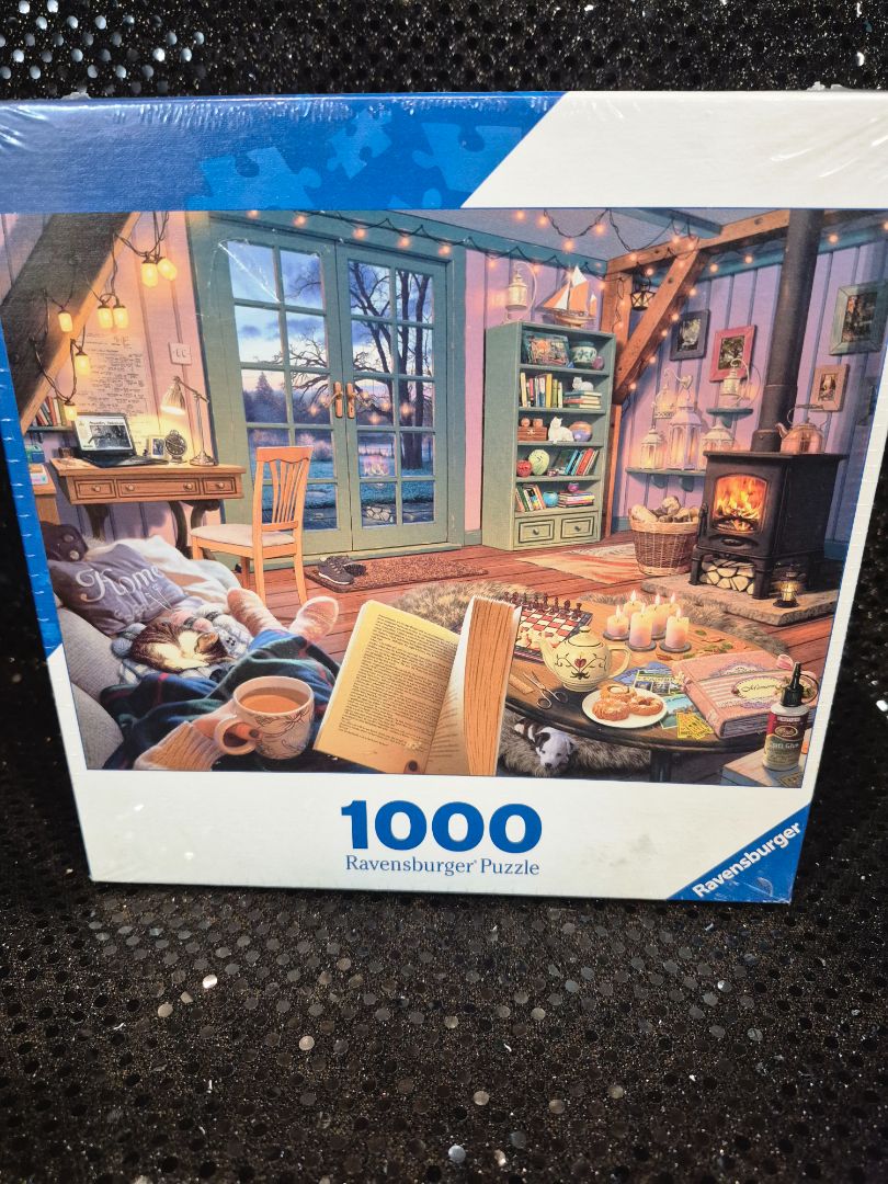 Ravensburger Cozy Retreat Jigsaw Puzzle, 1000 pcs