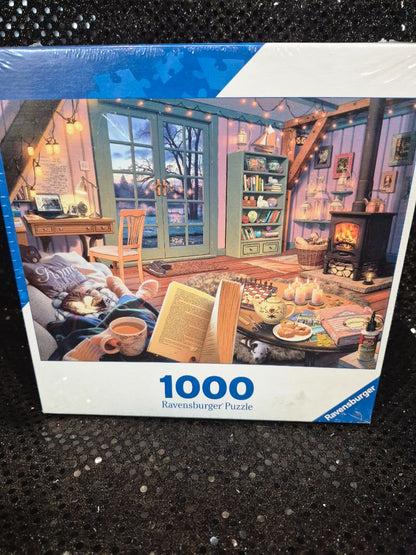Ravensburger Cozy Retreat Jigsaw Puzzle, 1000 pcs