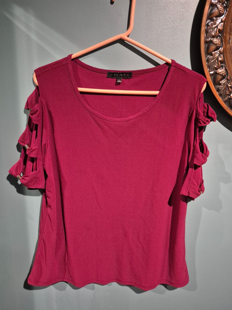 Red Atelier 29 Short Sleeve Shirt, L