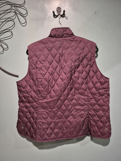 Purple Eddie Bauer Puffer Vest, 3X