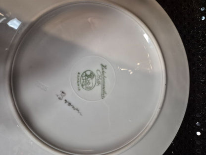 Ivory Hutschenreuther Porcelian Plate, 7.5"