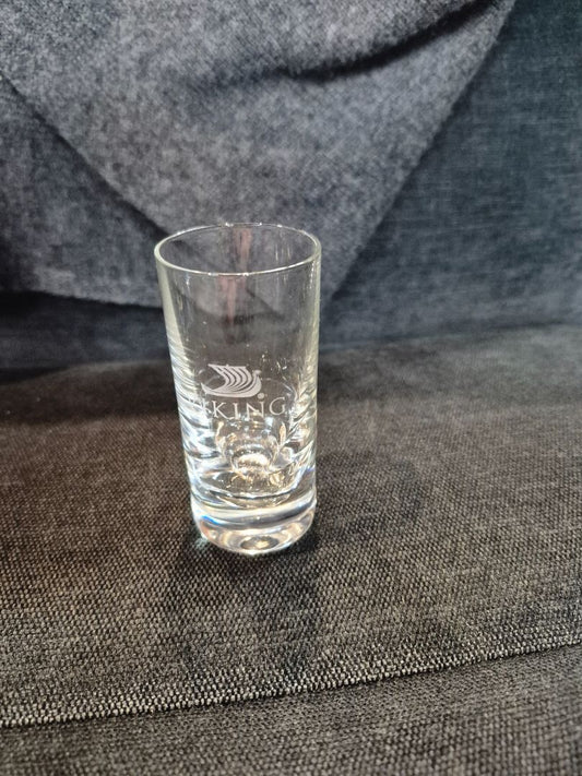 Viking Cruise Line Shot Glass, 1.5" × 3.25"