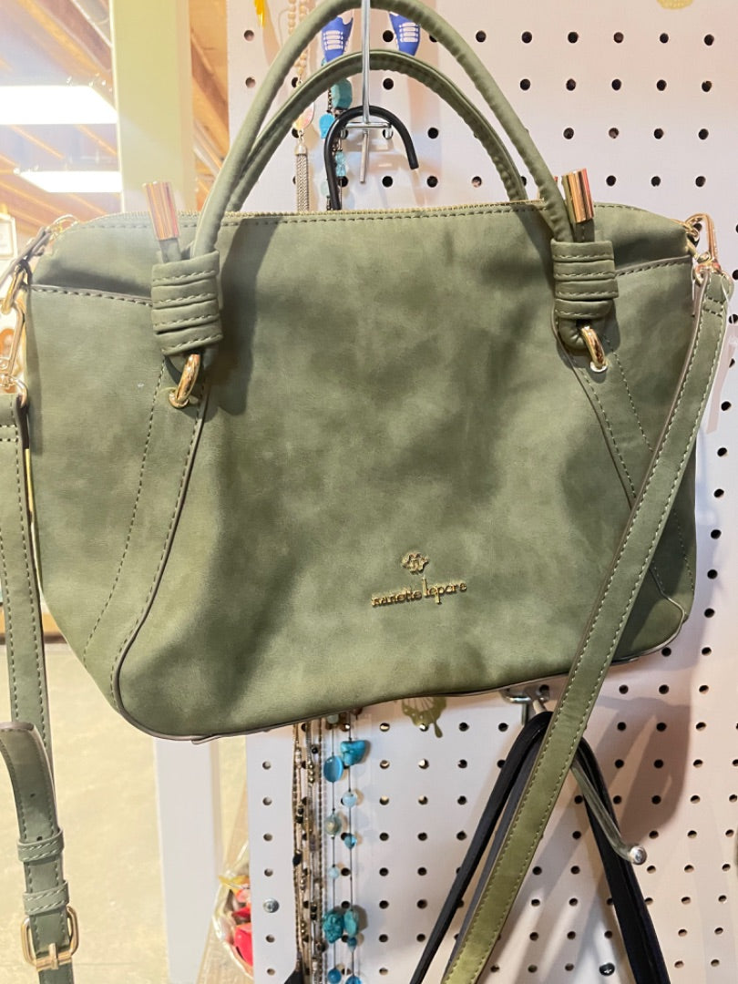 Nanette Lapore Sage Faux Leather Purse