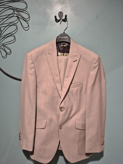 Michael Strahan CU 2 pc Suit, Pants 38" × 32", Jacket 38