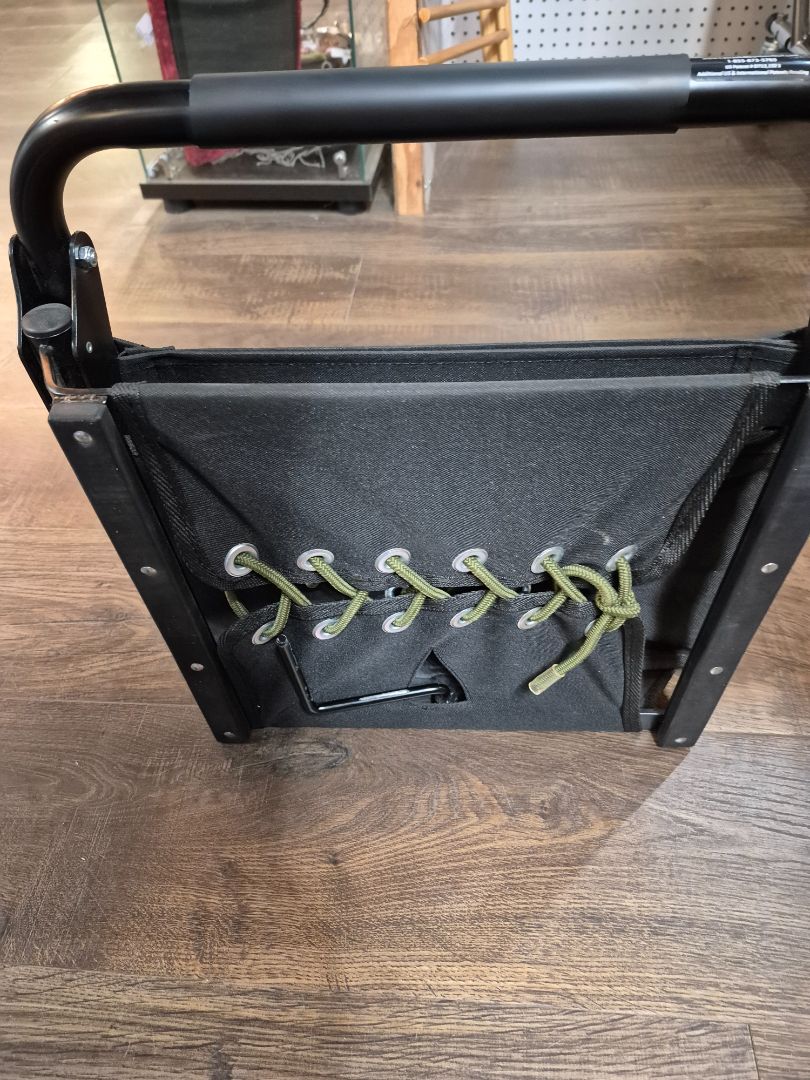 Black Cascade Mountain Technoligies Folding Stadium Seat for Benches
