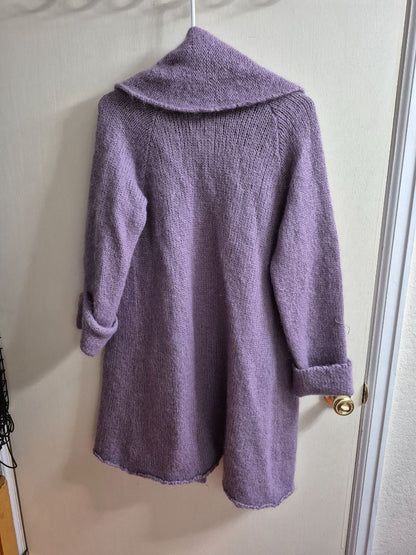 Purple Soft Surroundings Telluride Topper Cardigan, M