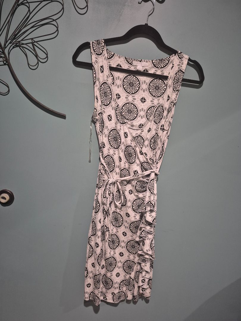 White w/Black New York & Company Dress, XS