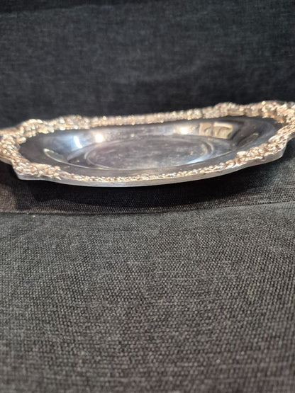 Sheridan Silver Plated Tray, 9.5" × 6"