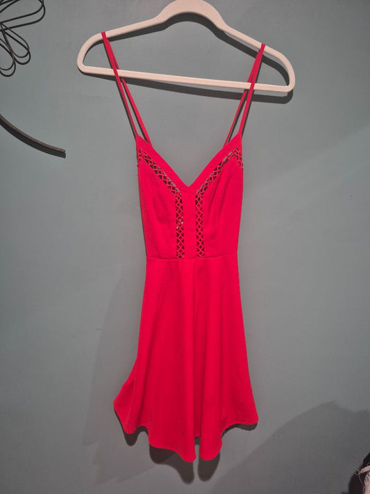 Red Illa Illa Dress, S