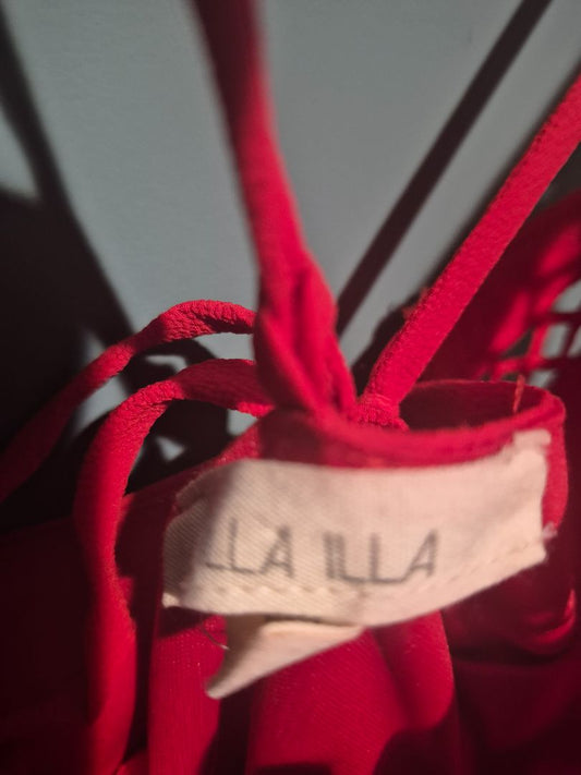 Red Illa Illa Dress, S