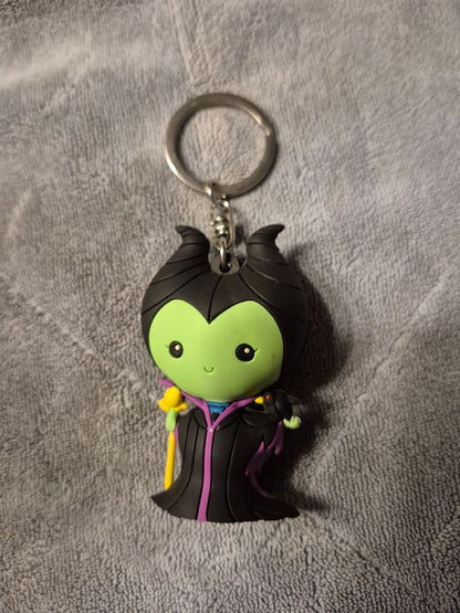 Disney "Maleficent" Sleeping Beauty Key Chain, 2.5"