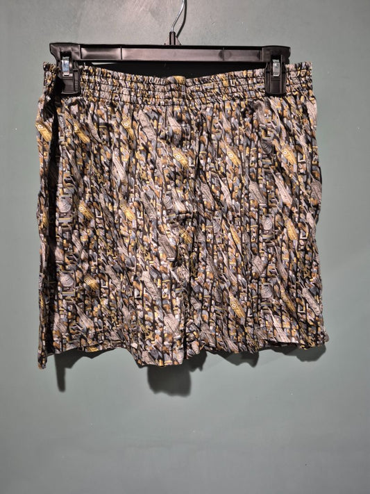 Nicole Miller Silk Boxer Shorts Large
