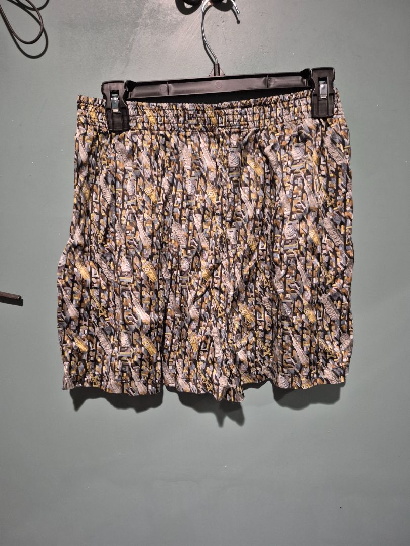 Nicole Miller Silk Boxer Shorts Large