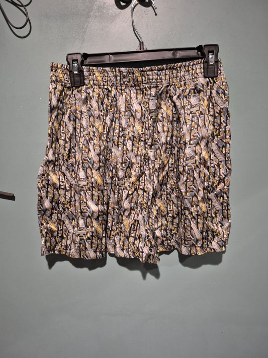 Nicole Miller Silk Boxer Shorts Large