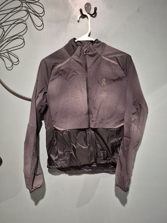 Charcoal Run on Clouds Running Jacket, S